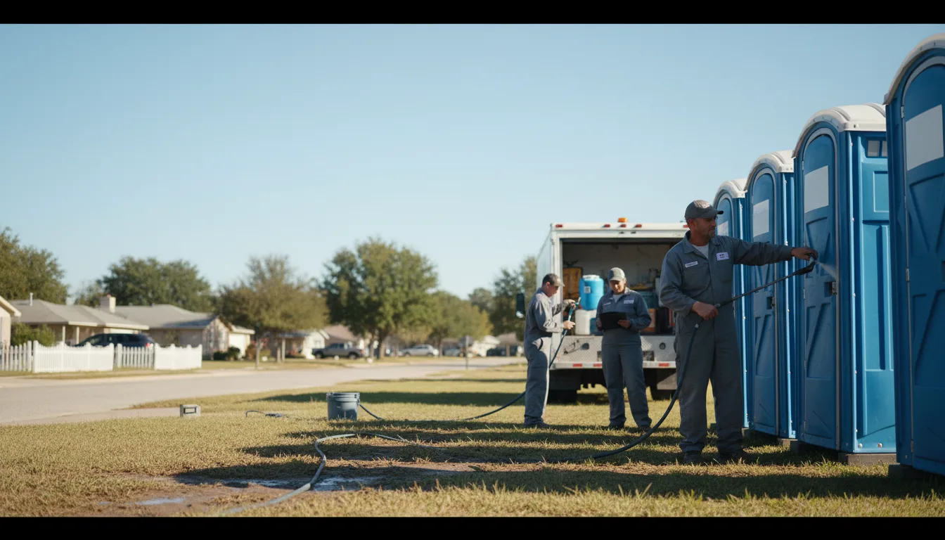 Long-Term Portable Toilet Rental in Colchester, IL near me